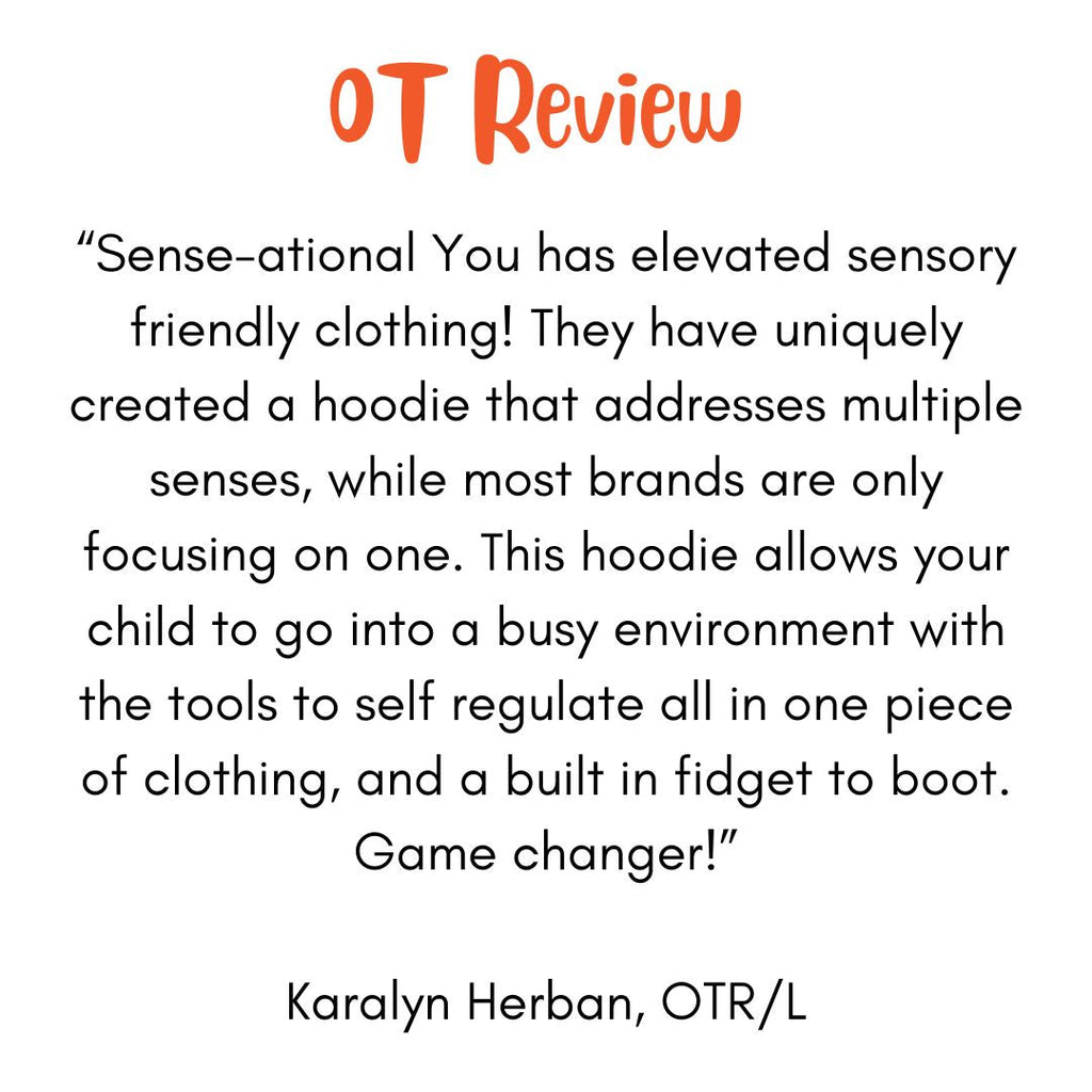 QuietSense™ Sound Reducing Sensory Hoodie