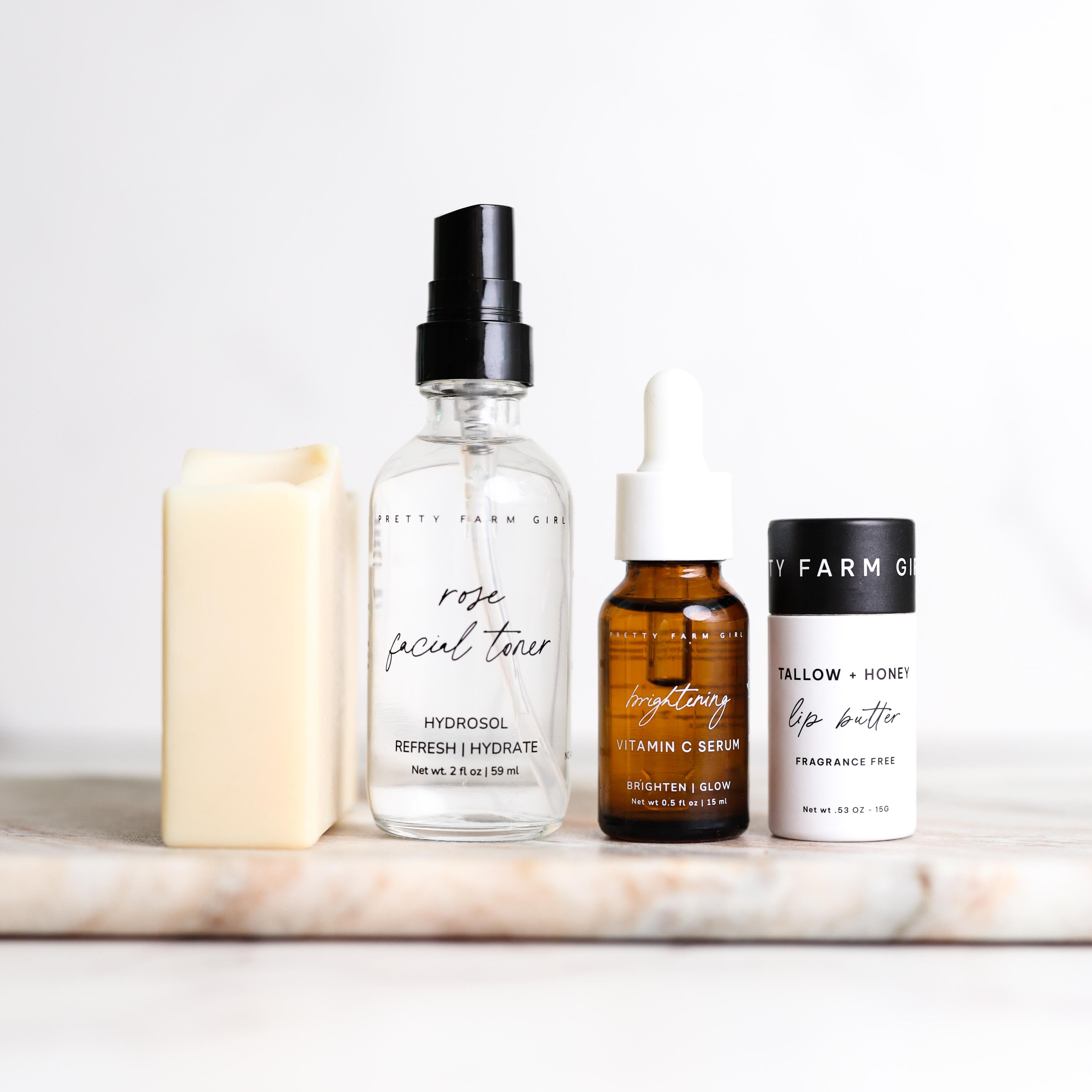 Rooted and Ready: Travel-Size Skincare Essentials Kit