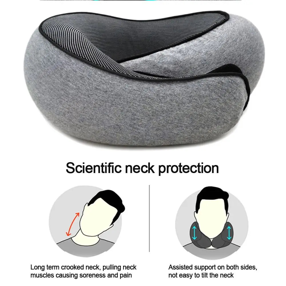 U-shaped Memory Foam Travel Neck Pillow