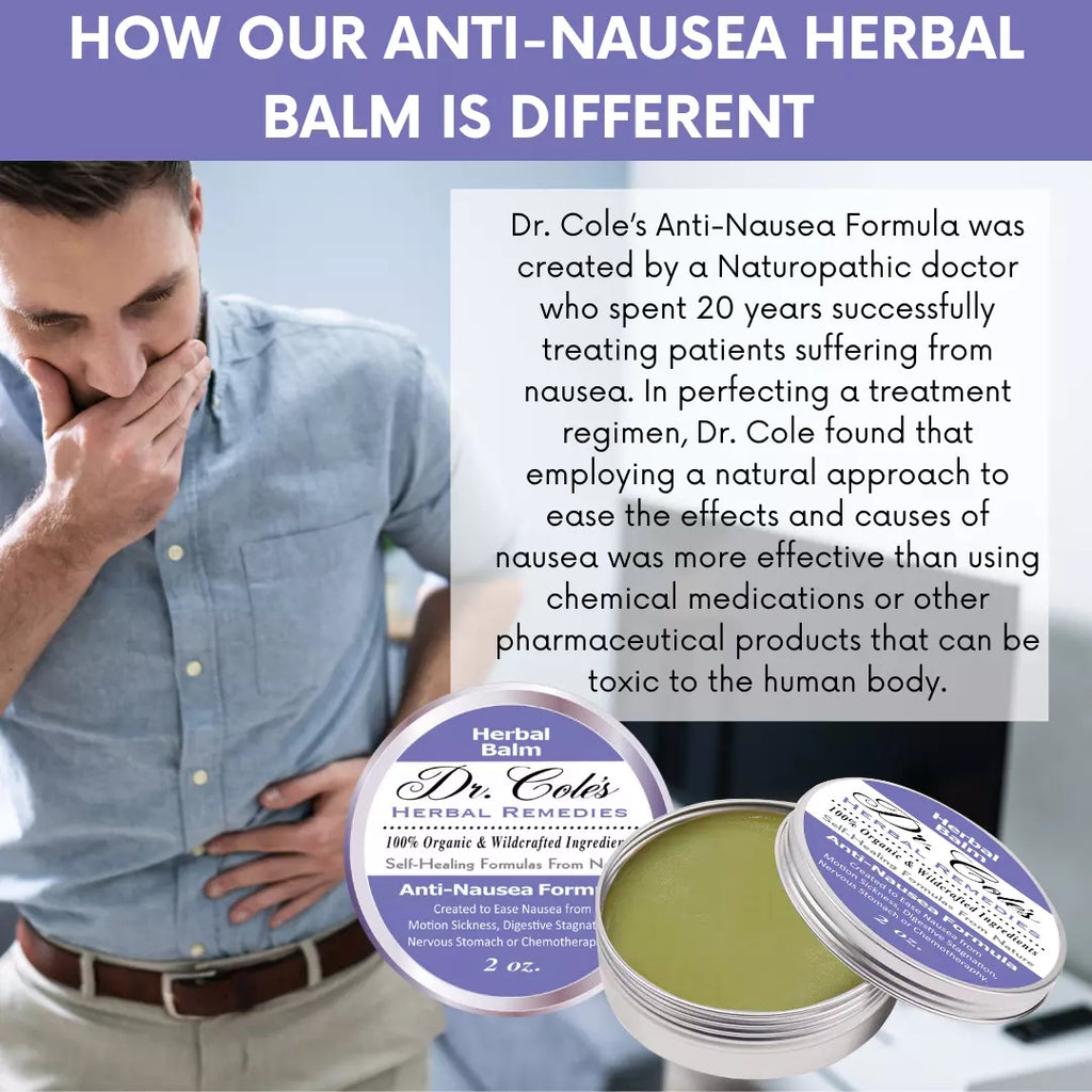 05 - Dr. Cole's Organic Anti-Nausea Herbal Balm