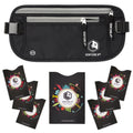 Travel Money Belt + RFID Sleeves