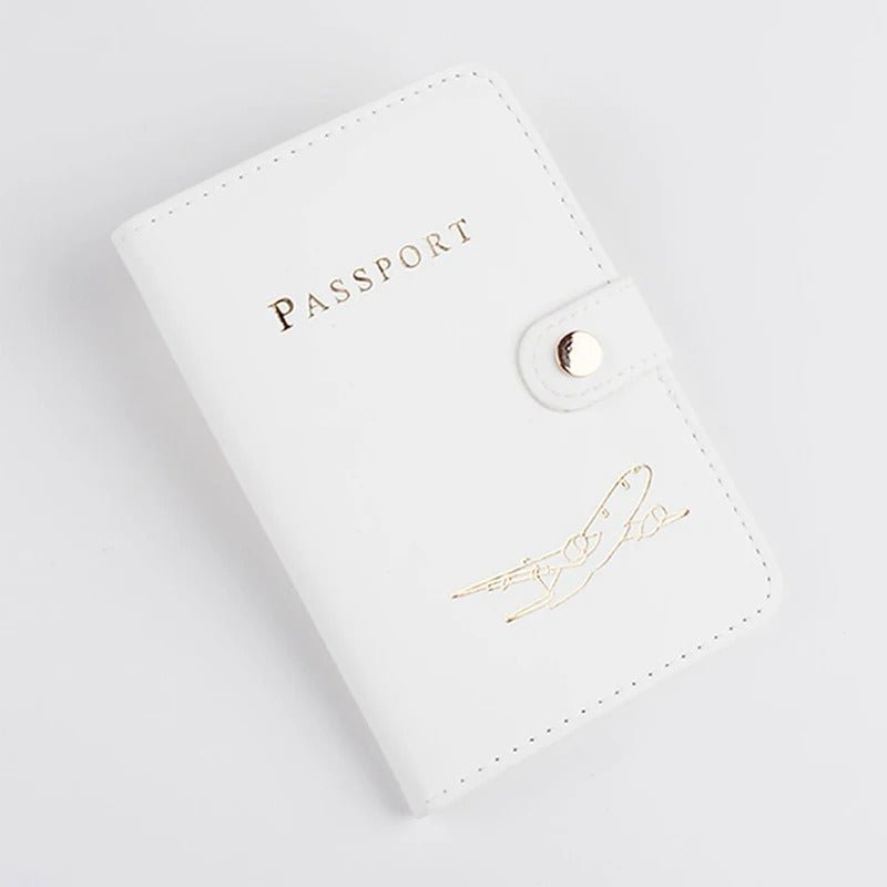 Waterproof Passport Holder – PU Leather Travel Wallet